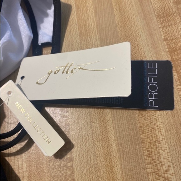 Profile by Gottex Women's Standard Mashrabiya High Neck One Piece NWT size 6 - Picture 9 of 11